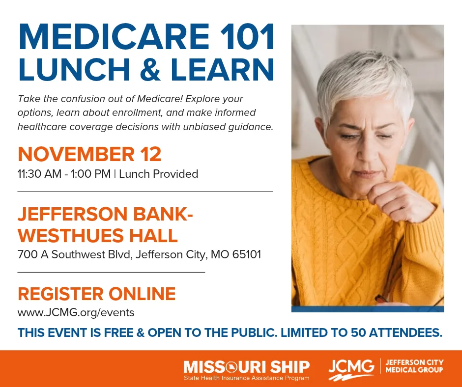 medicare 101 lunch & learn hosted by jefferson bank