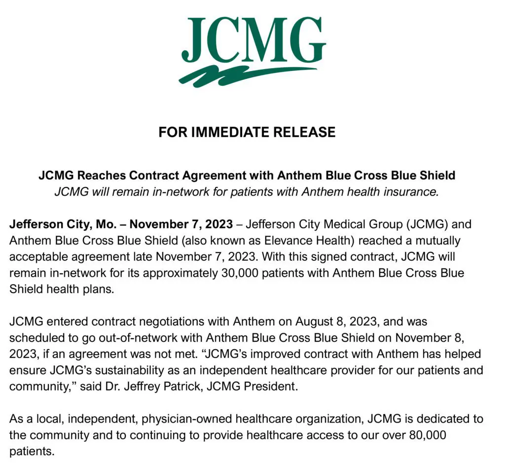 image of press release