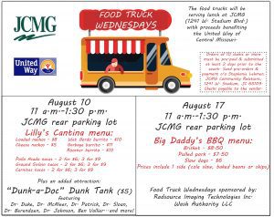 Food Truck Fundraisers With Menu Items
