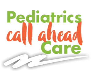 Pediatrics call ahead care logo